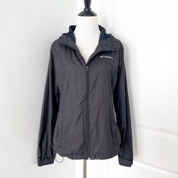 Columbia Jackets & Blazers - Columbia Black Windbreaker Jacket